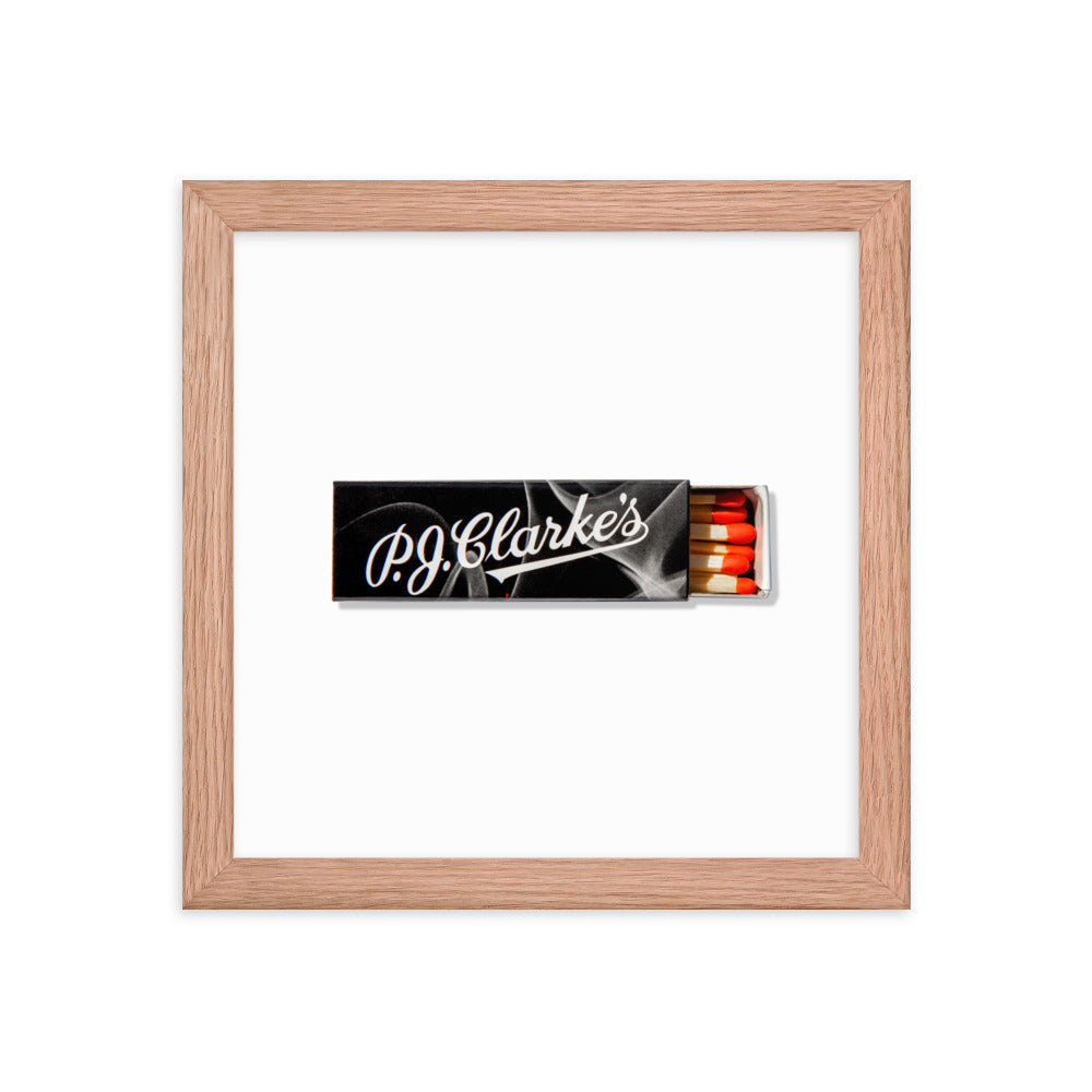 PJ Clarkes Framed Print