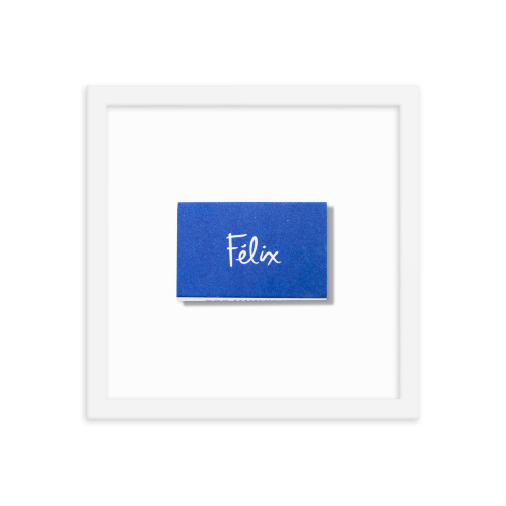 Felix Framed Print