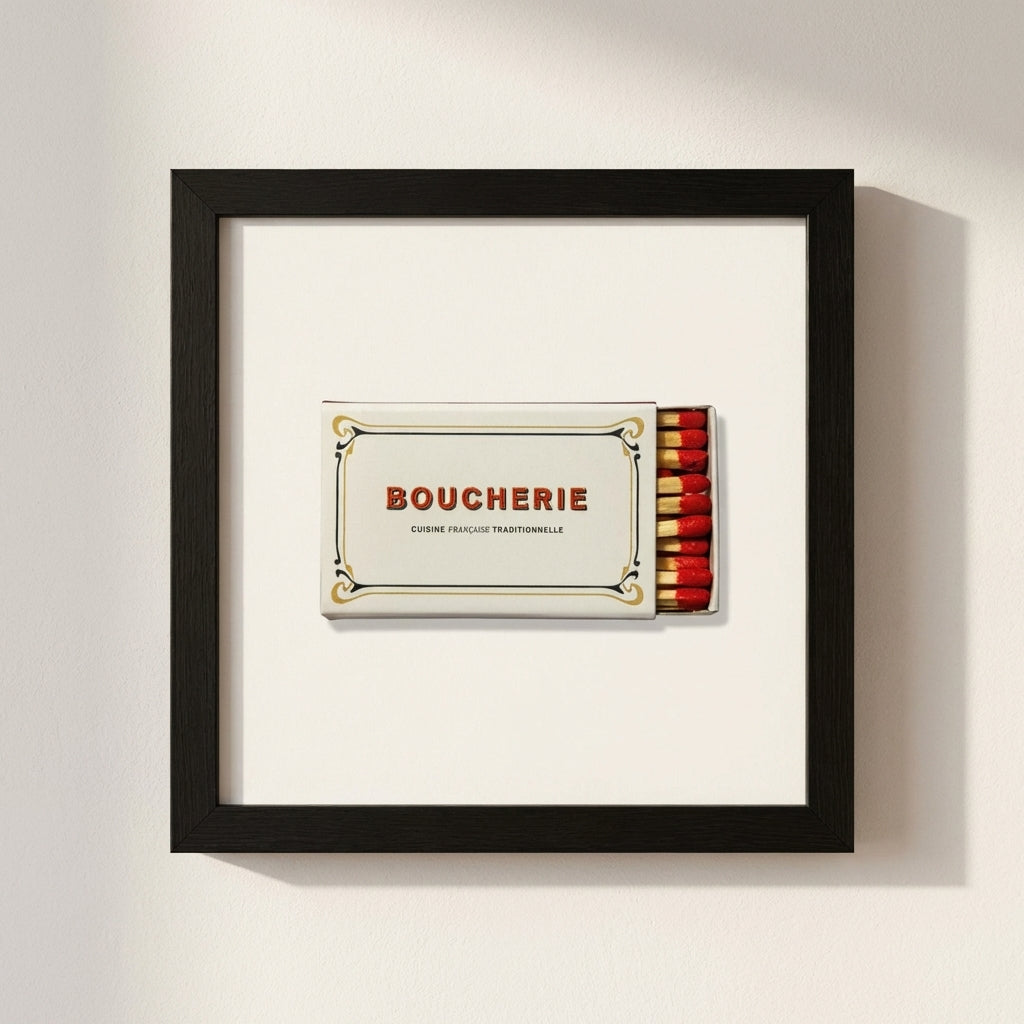 Boucherie Framed Print