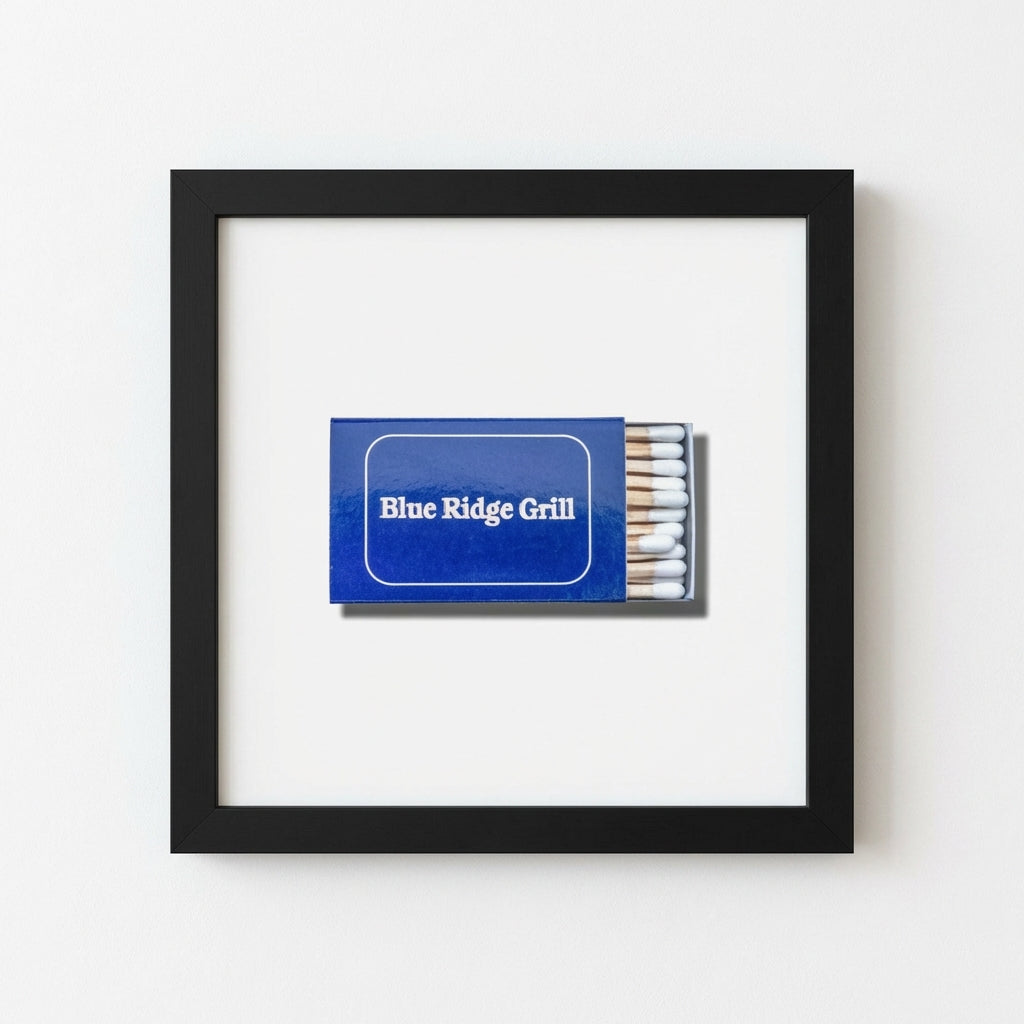 Blue Ridge Grill Framed Print