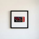 Hyper-realistic image of the 'Chez Nous at The Marlton' framed poster in a clean, minimalist room with soft lighting and subtle micro-texture details.