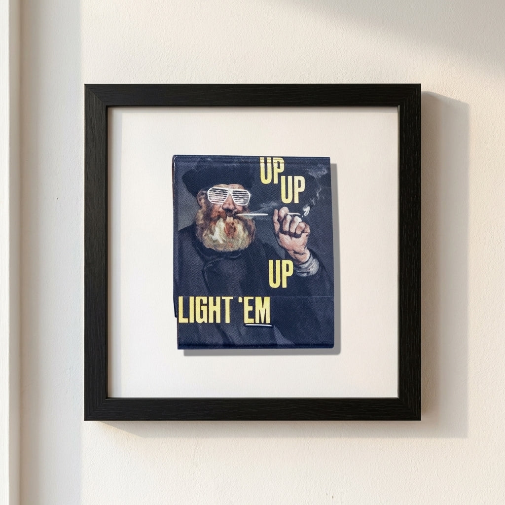 Butcher and Bee Framed Print