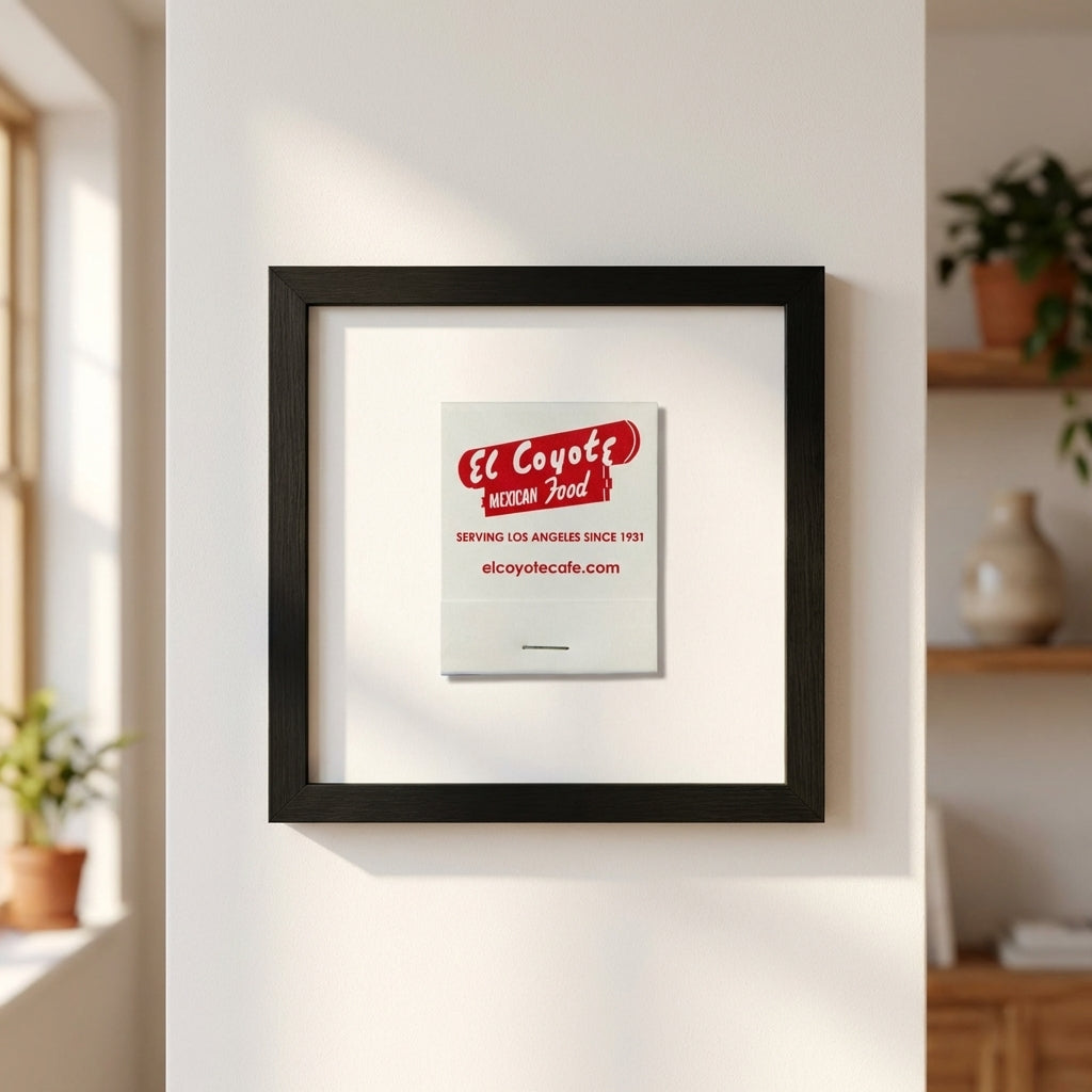 El Coyote L.A. Framed Print