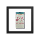 Post House Framed Print