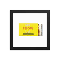 Mr. Chow Framed Print