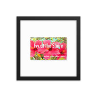 Ivy at the Shore Framed Print