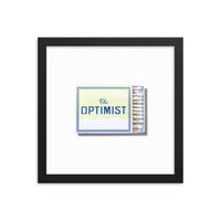 The Optimist Framed Print