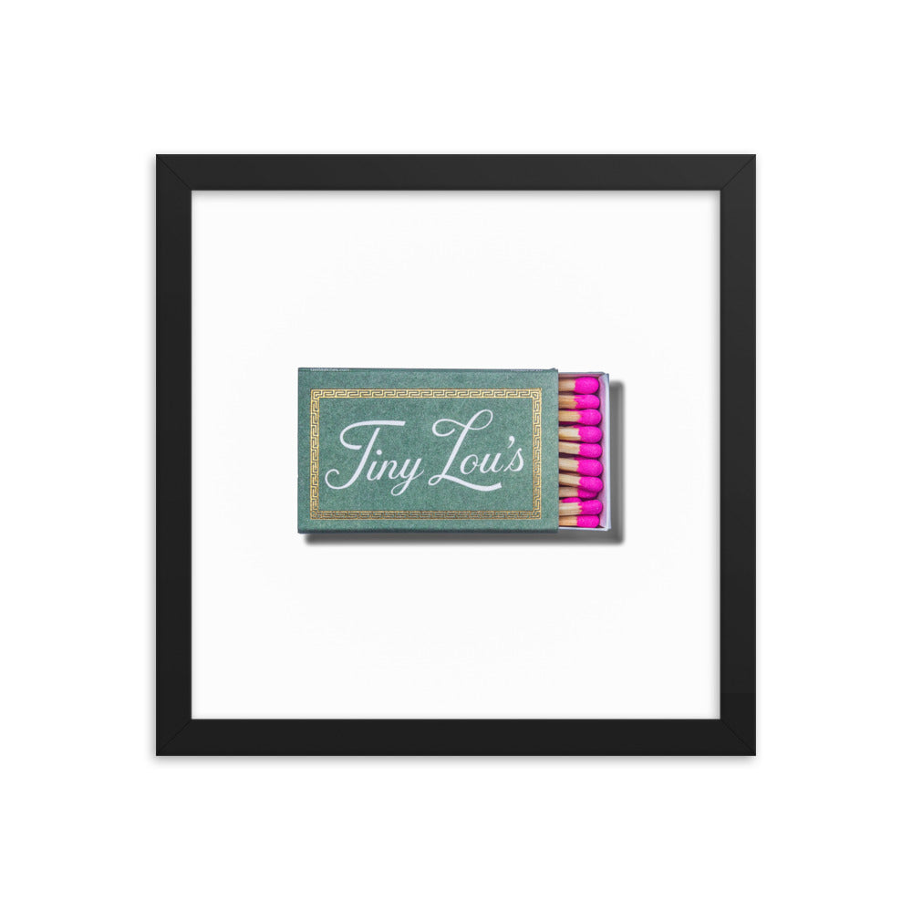 Tiny Lou’s Framed Print