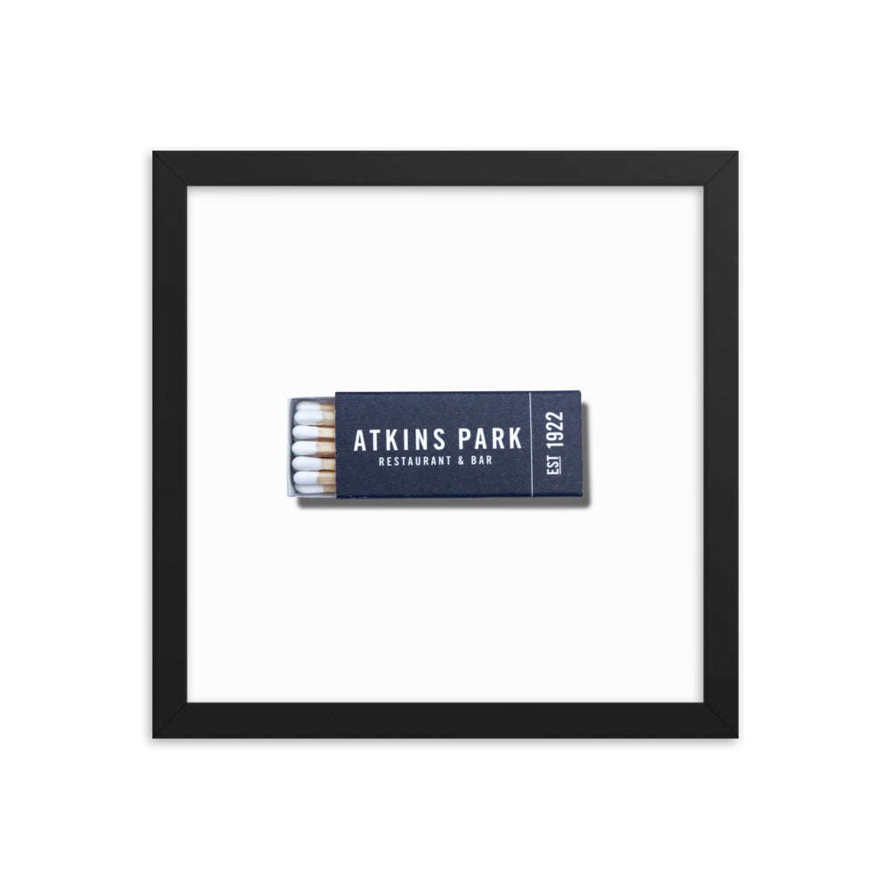 Atkins Park Framed Print