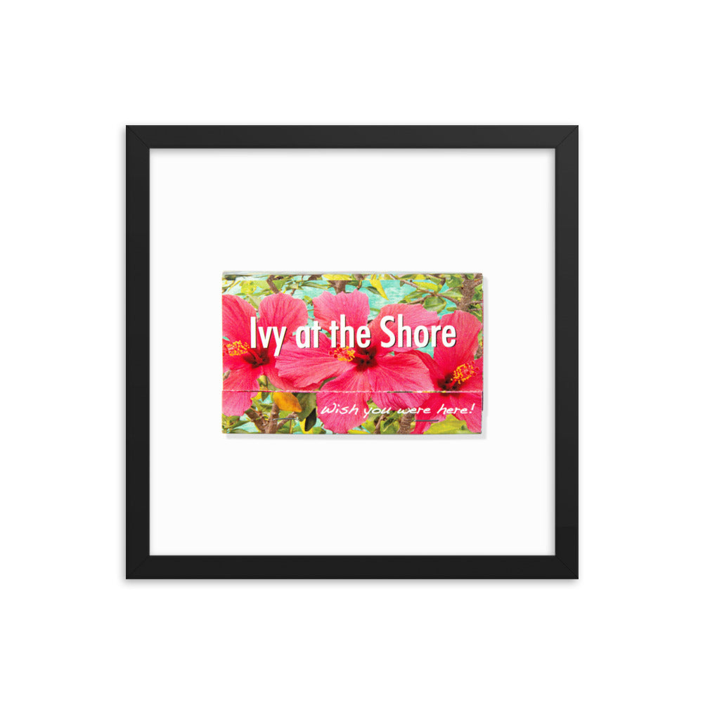 Ivy at the Shore Framed Print