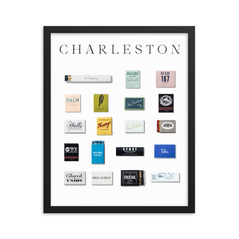 Charleston Framed poster