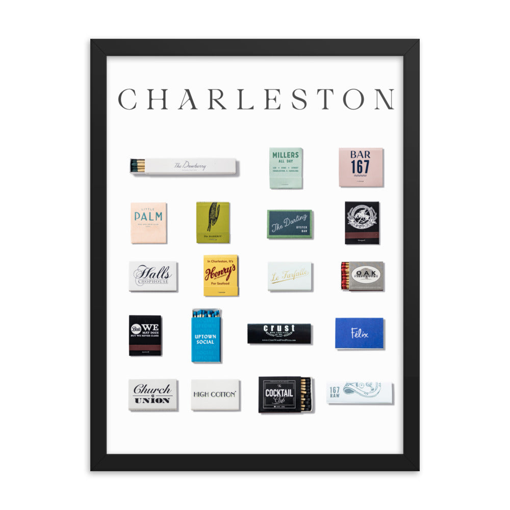 Charleston Framed poster