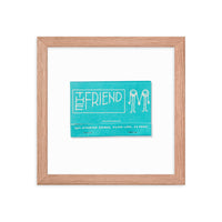 The Friend Framed Print