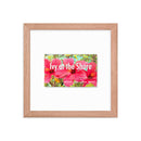 Ivy at the Shore Framed Print