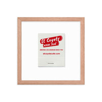 El Coyote L.A. Framed Print