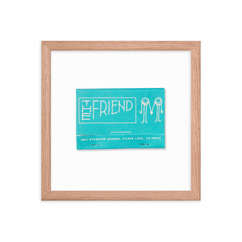 The Friend Framed Print