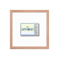 The Optimist Framed Print