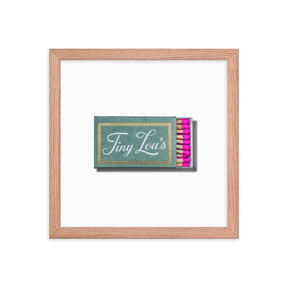 Tiny Lou’s Framed Print