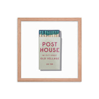 Post House Framed Print