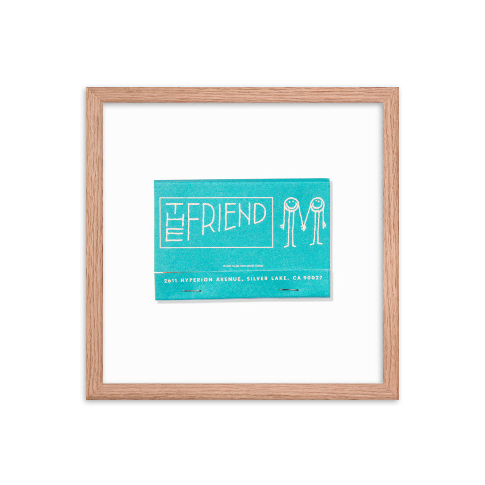 The Friend Framed Print