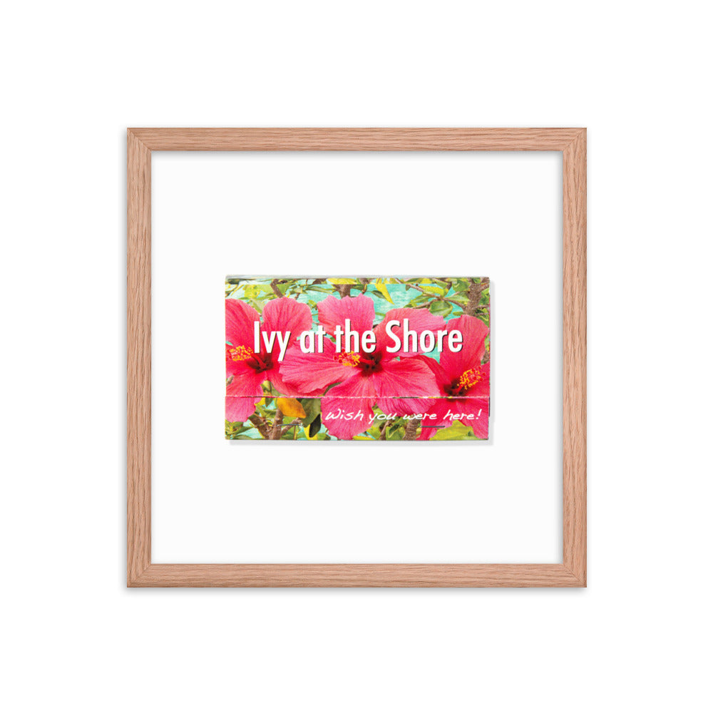 Ivy at the Shore Framed Print