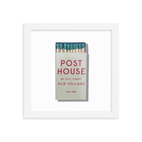 Post House Framed Print