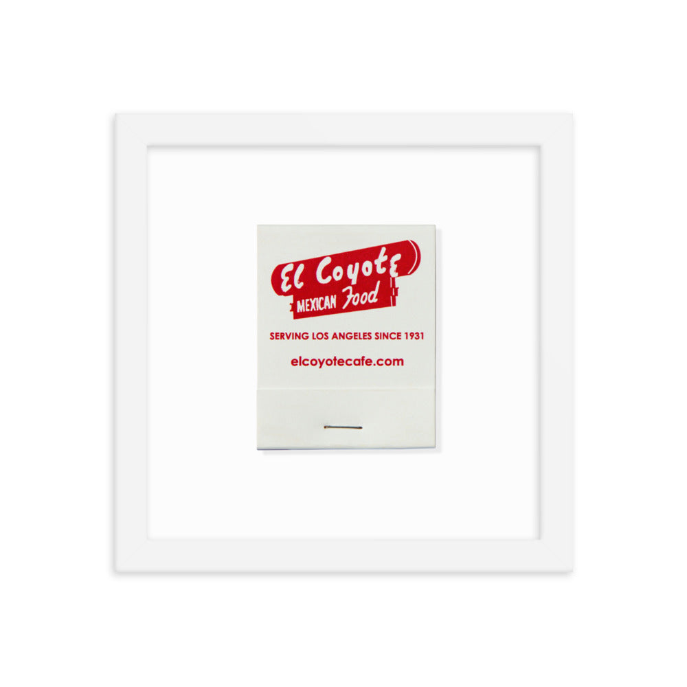 El Coyote L.A. Framed Print