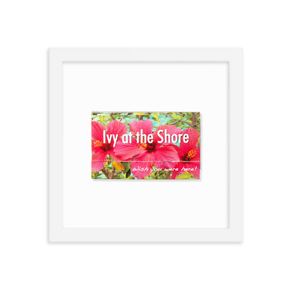 Ivy at the Shore Framed Print