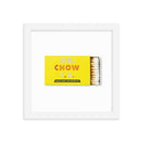 Mr. Chow Framed Print