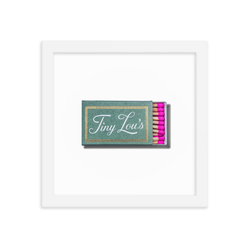 Tiny Lou’s Framed Print