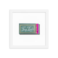 Tiny Lou’s Framed Print