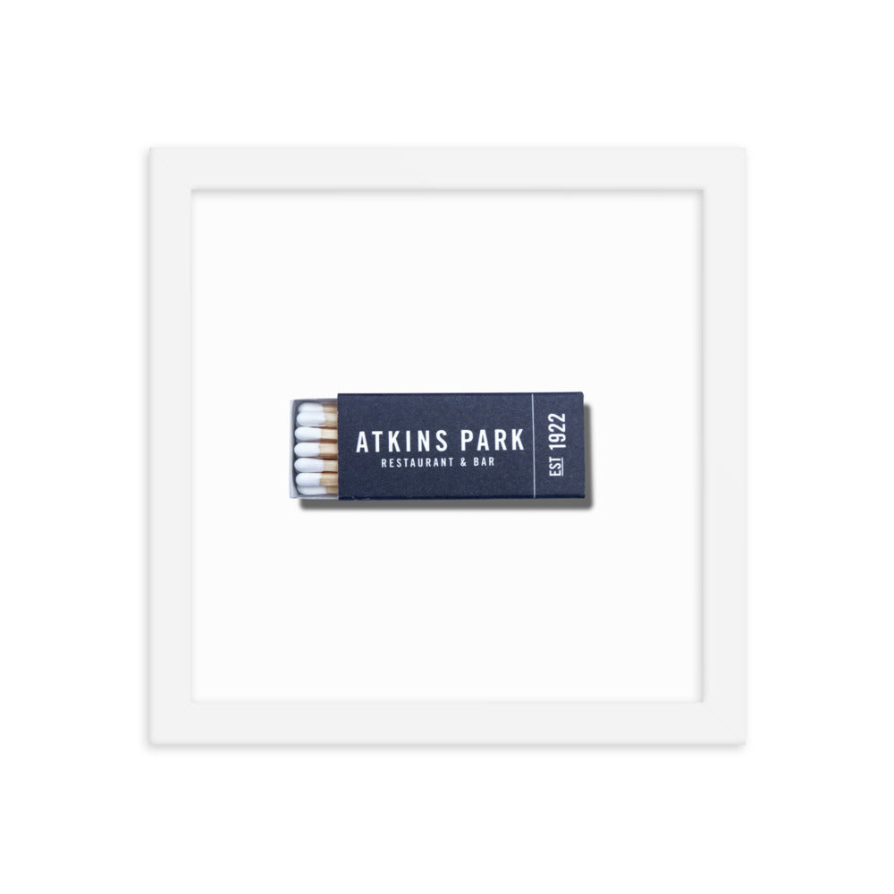 Atkins Park Framed Print