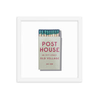 Post House Framed Print