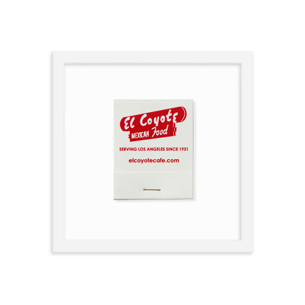 El Coyote L.A. Framed Print