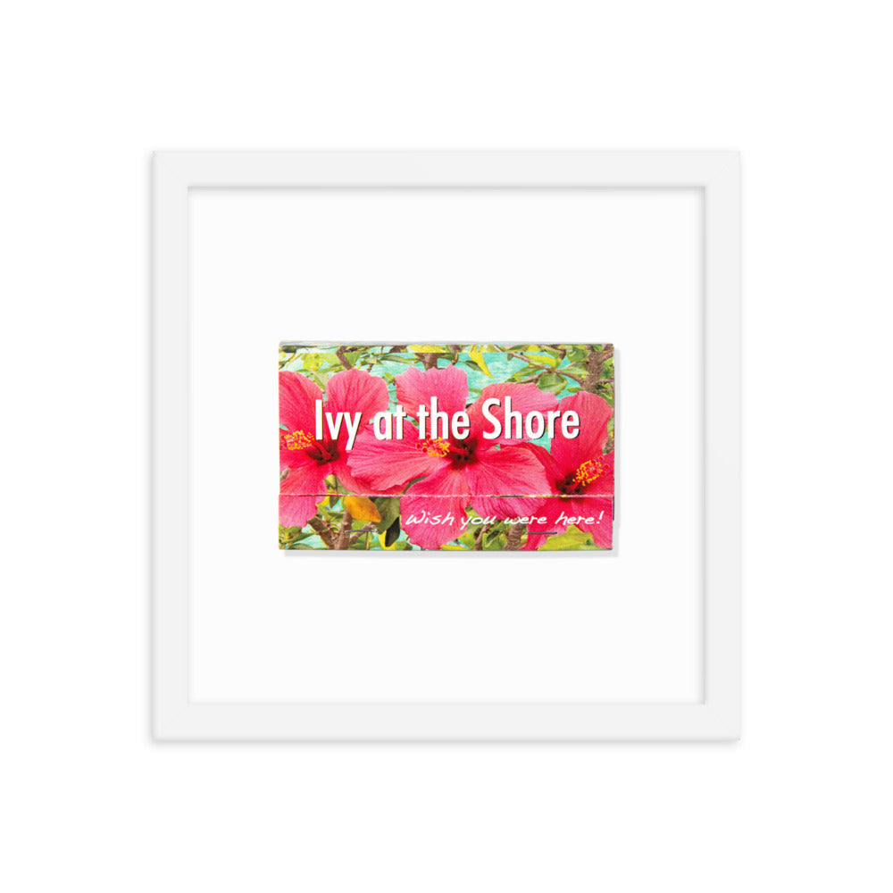 Ivy at the Shore Framed Print