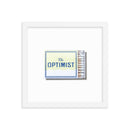 The Optimist Framed Print