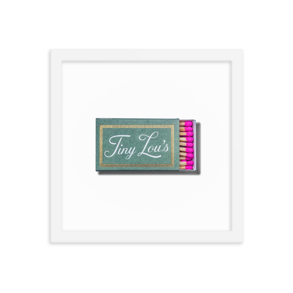 Tiny Lou’s Framed Print