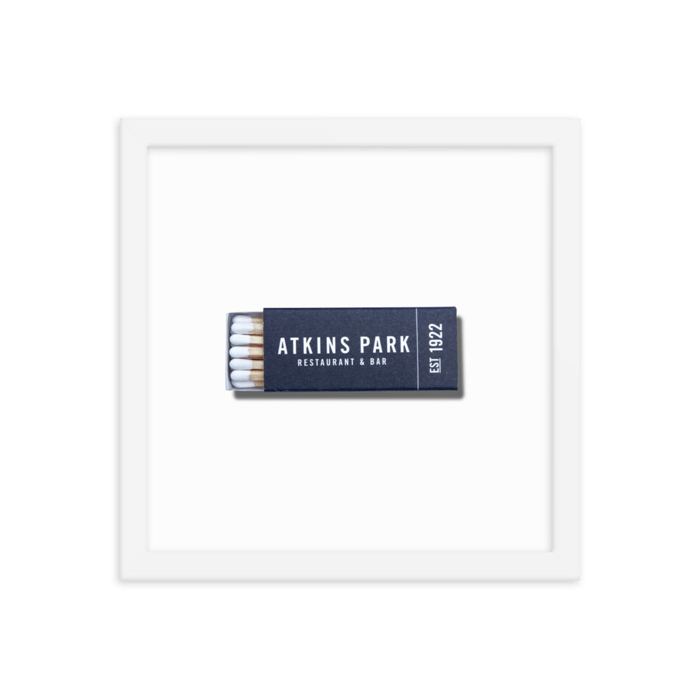 Atkins Park Framed Print