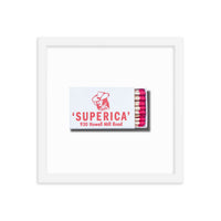 ‘Superica’ Framed Print