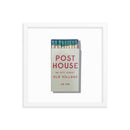 Post House Framed Print