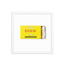 Mr. Chow Framed Print