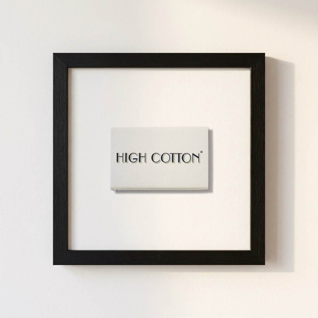 High Cotton Framed Print