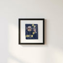 High-resolution image of Butcher and Bee framed print on white background with warm natural lighting