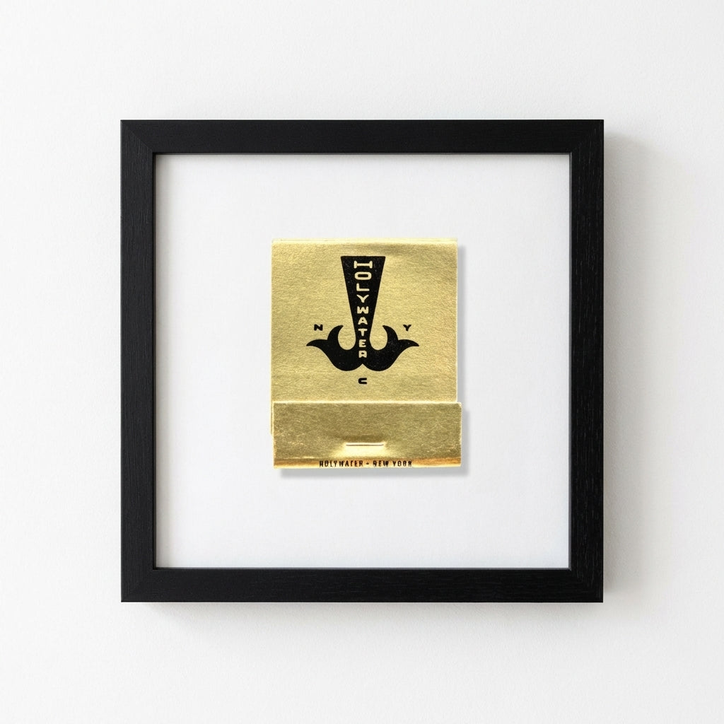 High-resolution view of Holywater Framed Print on wall in inviting environment with natural light, emphasizing detailed high-quality print and frame.