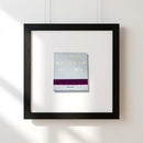 Elegant Hotel Clermont Framed Print in a cozy living space with warm natural light highlighting the matte paper texture and sleek frame.