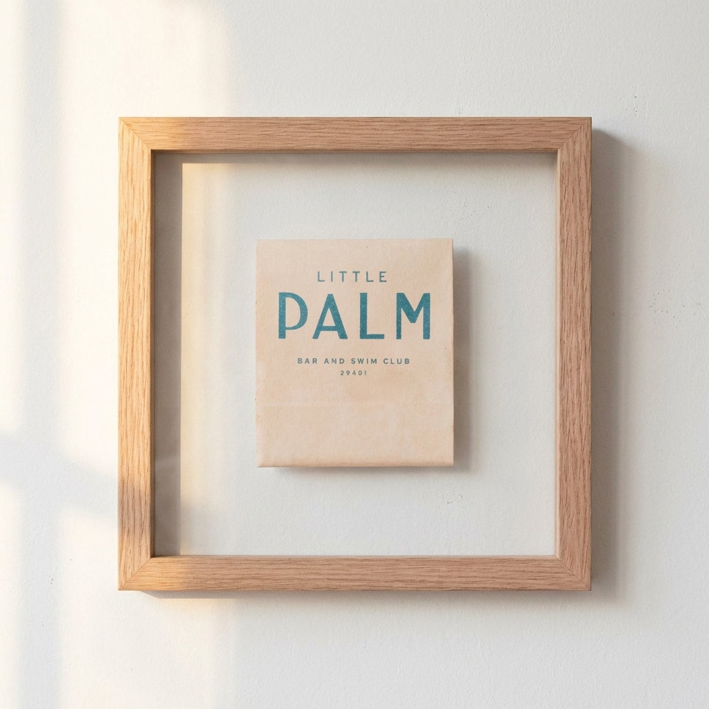 Little Palm Framed Print