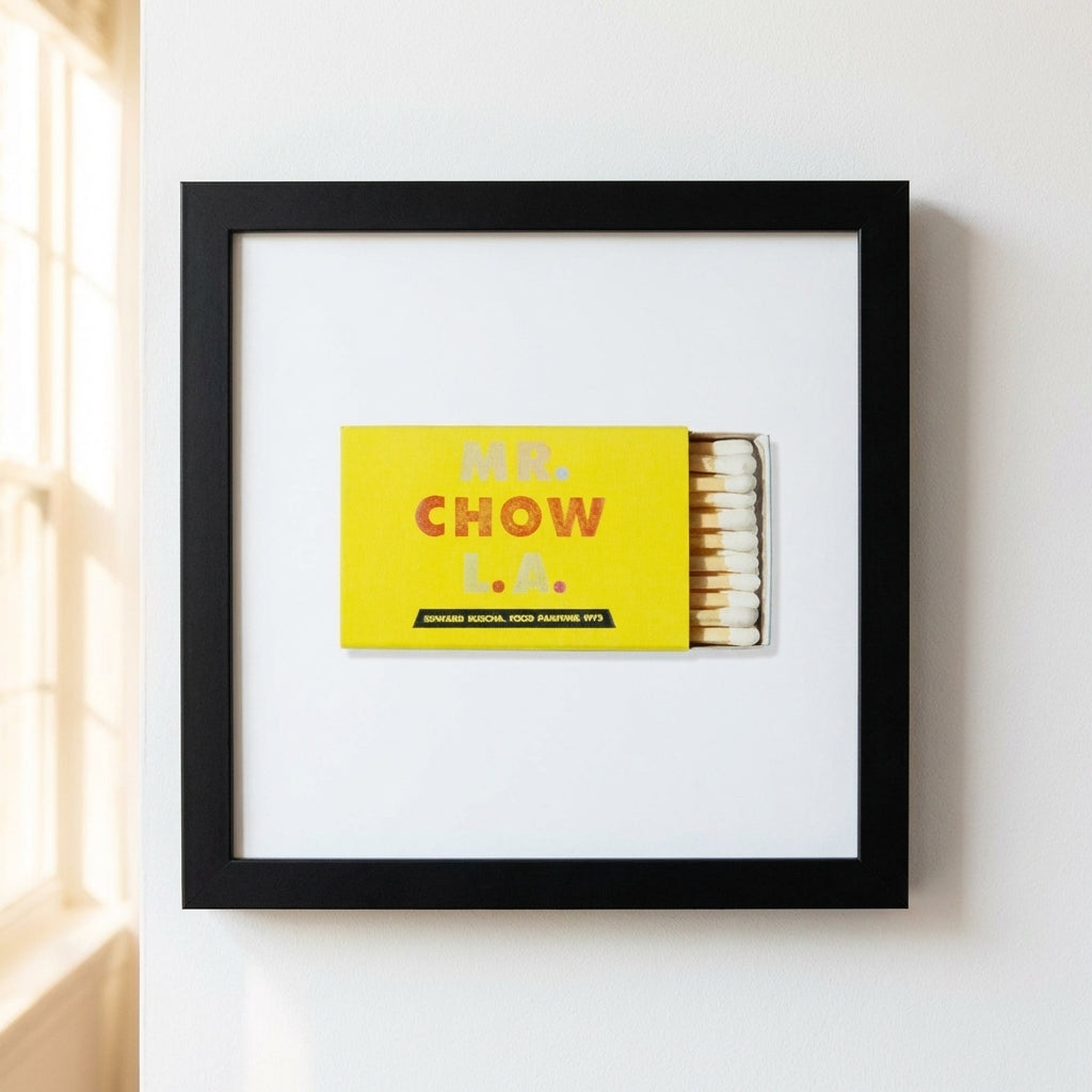 Mr. Chow Framed Print
