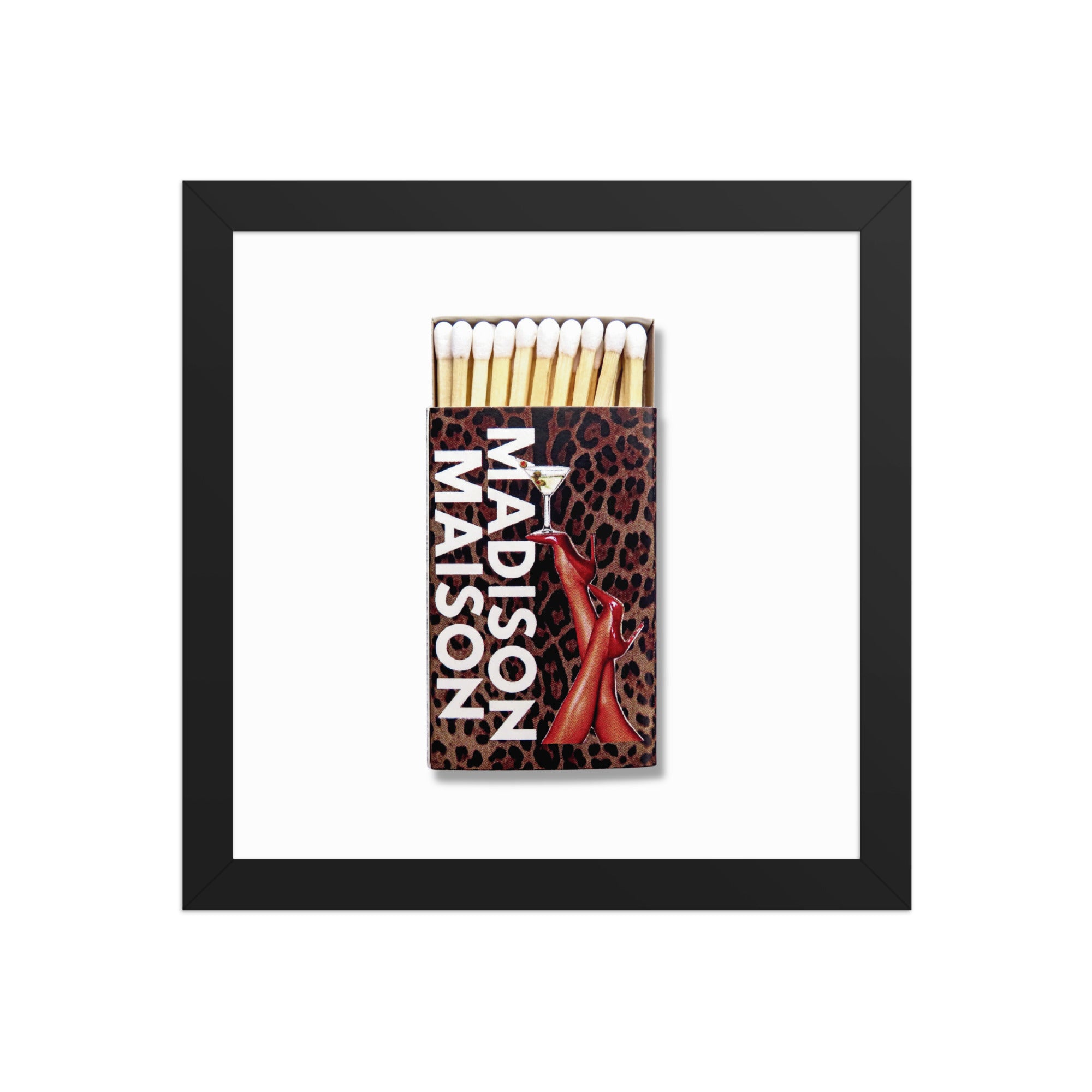 Black / 10″×10″