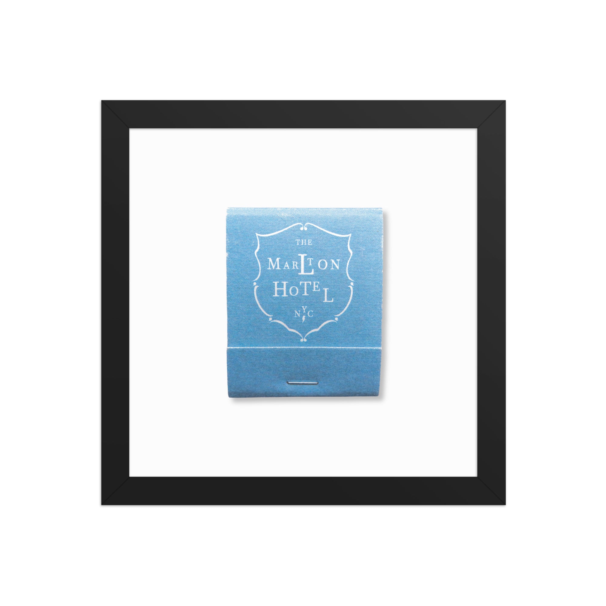 Black / 10″×10″