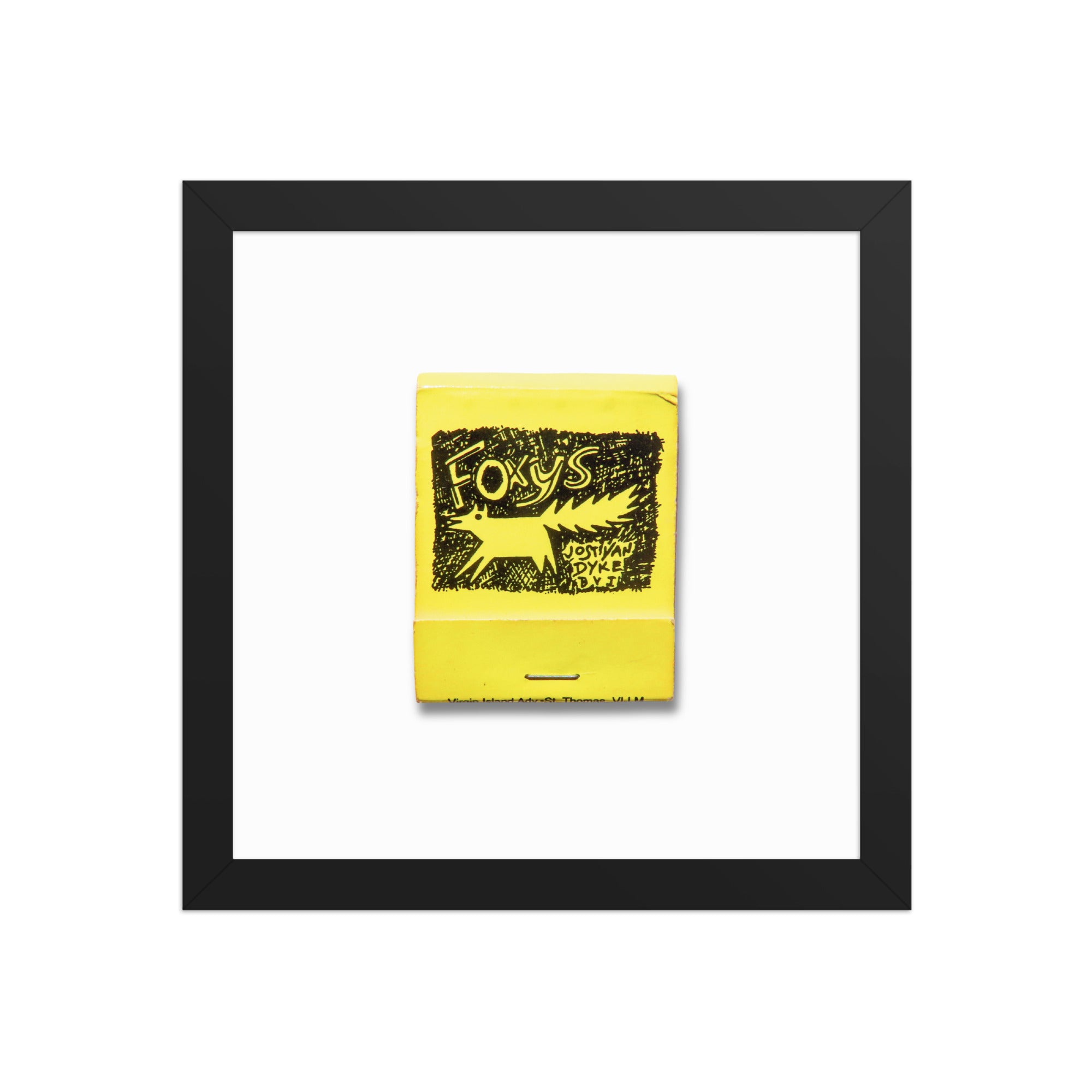 Black / 10″×10″